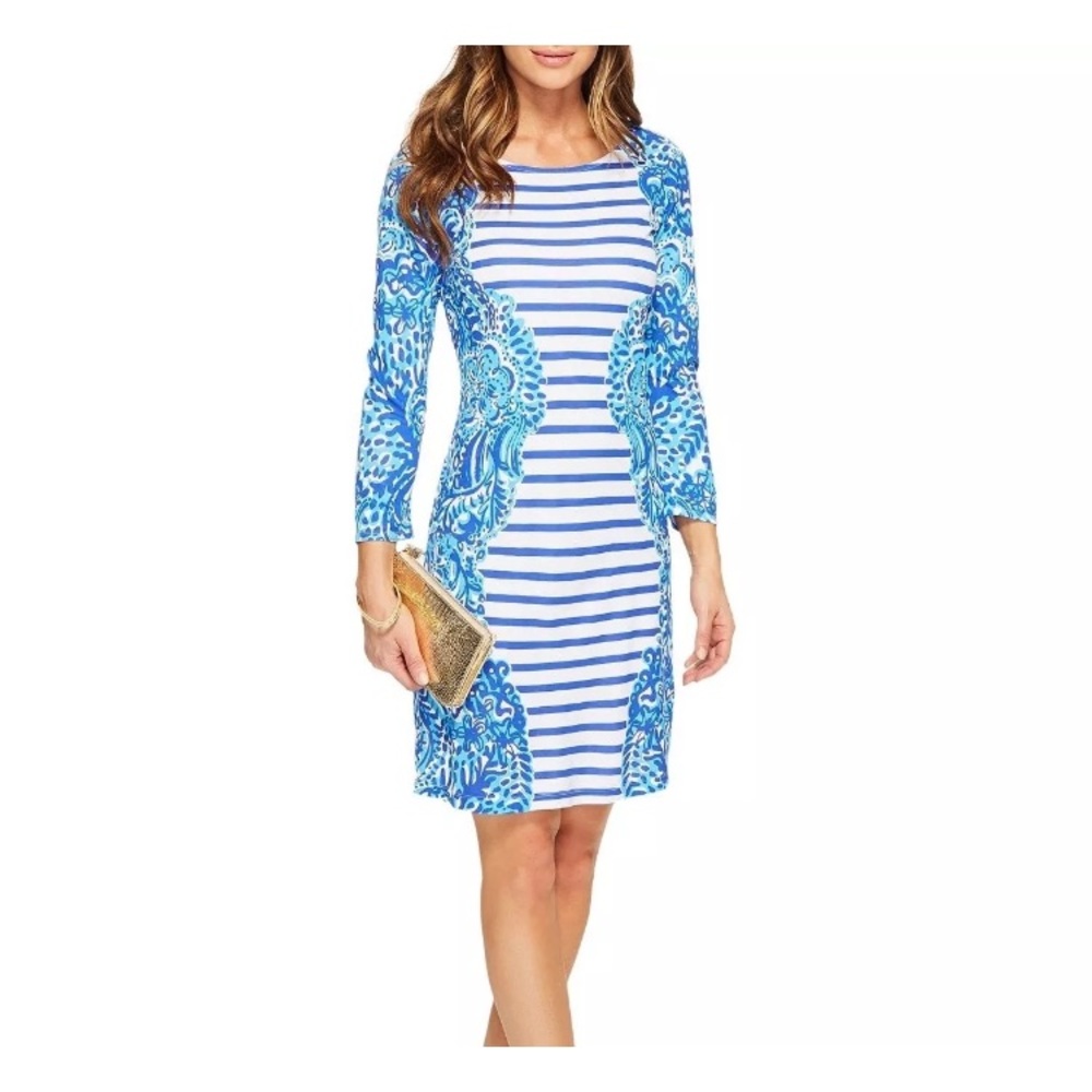 Lilly Pulitzer Nila Dress Moon Jellies Stripe